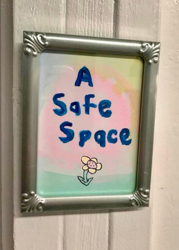 Safe Space sign